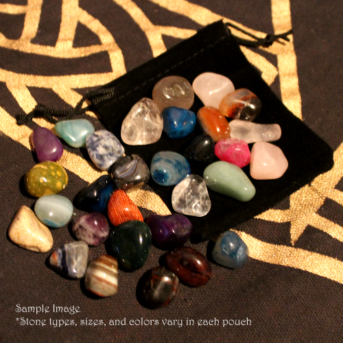 Pouch of Mixed Stones